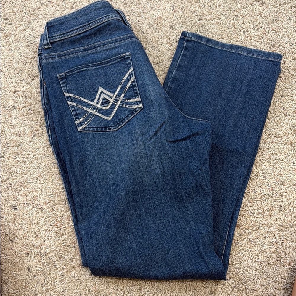 Lee Platinum Label Perfect Fit Barely Bootcut Jeans Size 12 Short